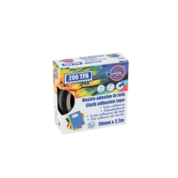 Nastro adesivo telato Eurocel formato 19x2,7 mt- colore nero 016714194