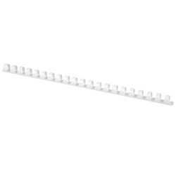 Spirali in PVC per rilegatura Q-Connect 14 mm - colore bianco - conf. 100