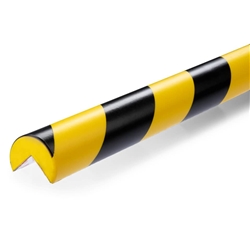 Profilo paracolpi adesivo Durable angolare giallo/nero C25R - 1100-130