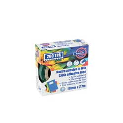 Nastro adesivo telato Eurocel formato 19x2,7 mt- colore verde 016314194
