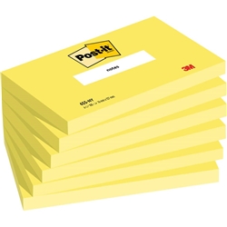 Foglietti Post-it® giallo 100 fogli/blocchetto - conf. 6