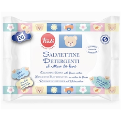 Salviettine detergenti al nettare dei fiori Trudi Baby Care - conf. 100