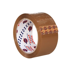 Nastro adesivo per imballo Eurocel formato 50x66 m - colore avana - 006257366
