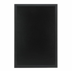 Lavagna da parete nera Securit® con pennarello a gesso liquido bianco incluso - 40x60 cm - WBW-BL-40-60