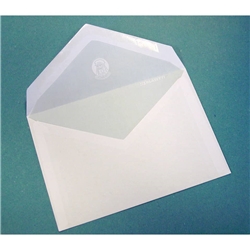 Busta bianca con Lembo Gommato Blasetti Leonardo 70 g/m2 - conf. 500