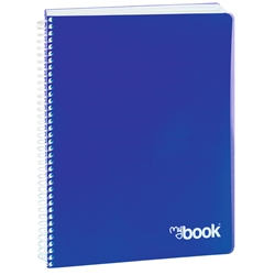 Quaderno spiralato con fori Nikoffice 70 g - 144 ff - formato A4 - 1 rigo - 30NIK092- conf. 5