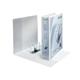 Raccoglitore a leva a 2 anelli bianco Leitz dorso 75 mm 42250001- conf. 10