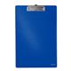 Portablocco con clip Esselte Standard cartoncino/polipropilene blu 560550