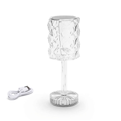 Lampada da tavolo trasparente 1W Aigostar 2700-6500K 306847