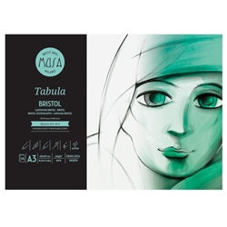 Blocco collato Belle Arti Musa Tabula Bristol - 240 g - A3 20 fogli - MU136293