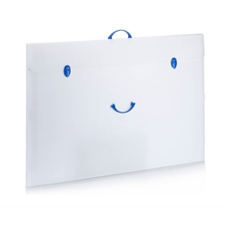 Valigetta in plastica Favorit Every Line colore neutro 70x101x3 cm 100501120