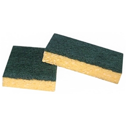 Spugne in cellulosa forte e abrasiva Pippo 11x7x H.2 cm - conf. 2