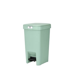 Pattumiera a pedale Brabantia StepUp per raccolta differenziata - capacità 10 L - jade green - 800368