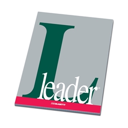 Blocco note collato Blasetti Leader A4 - 90 ff - 80 g/m2 - bianco 1109- conf. 5