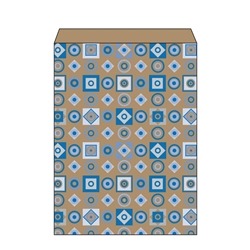 Sacchetto in carta kraft Maniero con soffietto - conf. 500