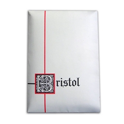 Biglietti augurali con busta Blasetti - bianco - conf. 100