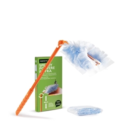 Piumino Perfetto Speedy polvere manico allungabile + 2 ricambi 12841