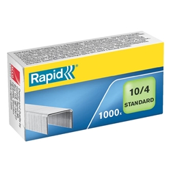 Punti in acciaio zincato RAPID 10/4 Rapid - conf. 20000