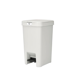 Pattumiera a pedale Brabantia StepUp per raccolta differenziata - capacità 16 L - light grey - 800221