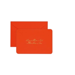 Cartoncino auguri di Natale Rex-Sadoch 15,5x10,5 cm - conf. 50