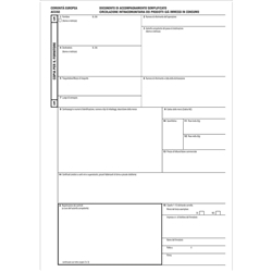 D.a.s. intracomunitario 3 copie O.C.L. 100 fogli - 0104