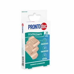 Cerotti in PE 3D rosa cicatrizzante ProntoDoc con acido ialuronico assortiti - conf. 20