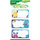 Etichette adesive scuola Lebez MySticky soggetti fantasy - fantasie assortite - A4090- 10 conf. da 6 etichette