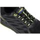 Scarpe antinfortunistiche Goodyear in tomaia KPU e mesh GY BLACKBAT S1P nero-verde TG.36 - 729636