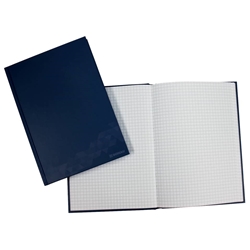 Quaderno 70 g/m² A5 Donau tinta unita blu a quadretti 330327020