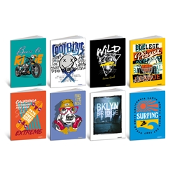 Maxi quaderni Blasetti Teen Boy formato A4 80 g - conf. 10