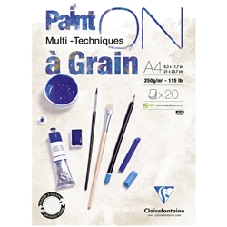 Blocco collato Clairefontaine Paint'on a Gra- conf. 4