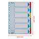 Divisori intercalari Esslete Mylar A4 - conf. 20