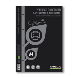 Blocco fogli ricambio Rambloc LA RISMETTA 100 fogli A4 - 90506995
