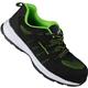 Scarpe antinfortunistiche Goodyear in tessuto knit GY ACID S1P nero-verde TG.39 - 726239
