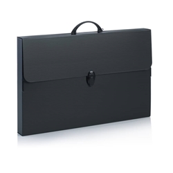 Valigetta in PPL Favorit Every Line Total Black 36,5x56,5x5,5 cm - 100501083