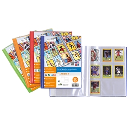 Album per figurine personalizzabile - Sei Rota Asso K - colori assortiti - 10 buste - 57001090