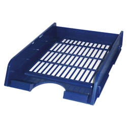 Image of Vaschette portacorrispondenza blu opaco Arda Classic A4 in conf. da 1031