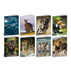 Maxi quaderni Blasetti Animali formato A4  carta 80 g - conf. 10