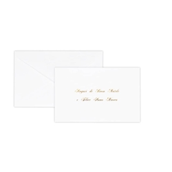 Cartoncino auguri di Natale Rex-Sadoch formato 14x9 cm - conf. 100