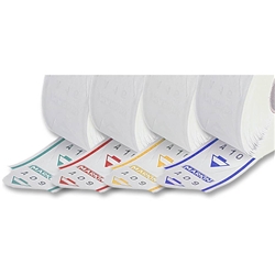 Rotolo eliminacode Markin alfanumerico da 2000 tickets - conf. 20