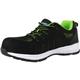 Scarpe antinfortunistiche Goodyear in tessuto knit GY ACID S1P nero-verde TG.42 - 726242