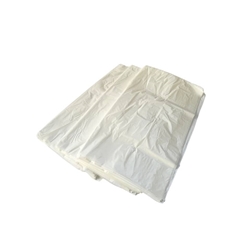 Sacchi immondizia in rotolo Erisack 45x45 cm HDPE 4 g - 10my per cestini hotel - bianco - 1000 sacchi - SP076- conf. 1000