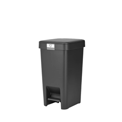 Pattumiera a pedale Brabantia StepUp per raccolta differenziata - capacità 10 L - dark grey - 800344