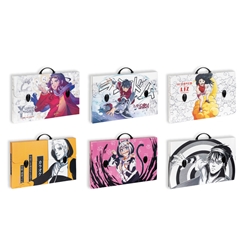 Valigetta in PPL Favorit con stampa Manga - 56,5x36,5x5,5 cm - soggetti assortiti - 400182745