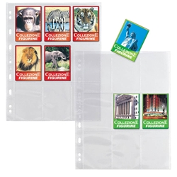 Buste porta figurine in PP Sei Rota Atla K - 21x29,7 cm - 9 spazi - conf. 10