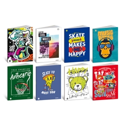 Maxi quaderni Blasetti Teen Boy formato A4 80 g - conf. 10