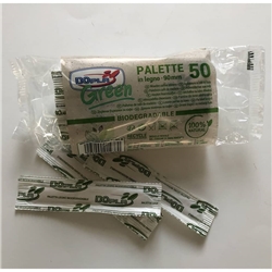 Palette caffè Dopla Green in legno - conf. 100