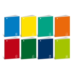 Maxi quaderno Blasetti Colorface A4 colori assortiti 100 g - conf. 10