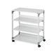Mobiletto multifunzione versatile Durable System 88 grigio 3711-10