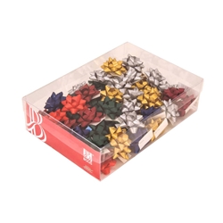 Coccarda di carta Bolis Ø 5 cm - Christmas - conf. 72